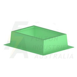 FB107G green fibreglass pillar base